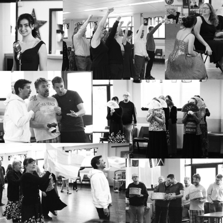 evita rehearsal pics